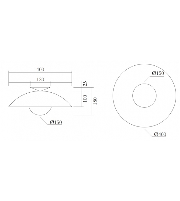 Up and Down Atelier Areti Ceiling Lamp