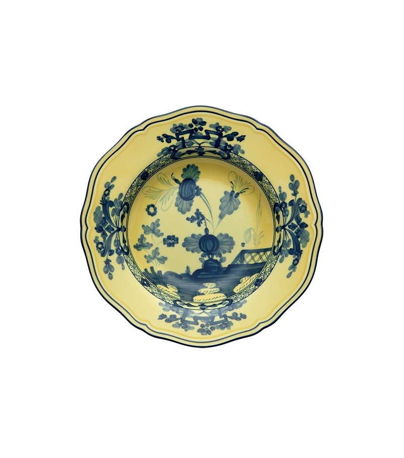 Piatto Fondo Oriente Italiano Citrino Ginori 1735 Plato