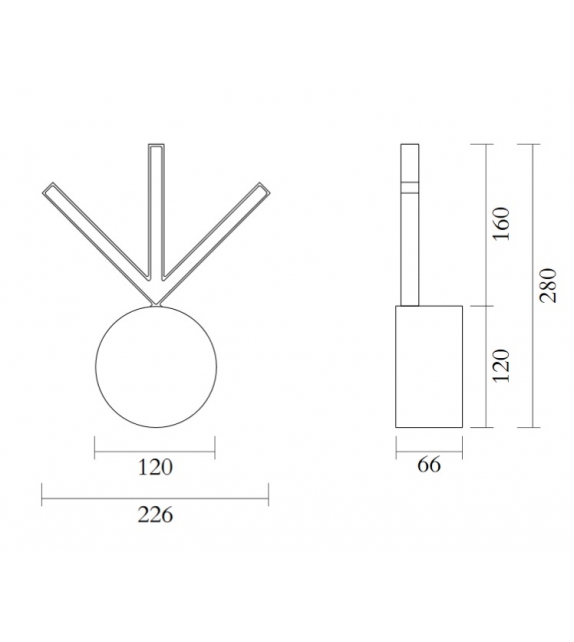 V lights Atelier Areti Wall Lamp