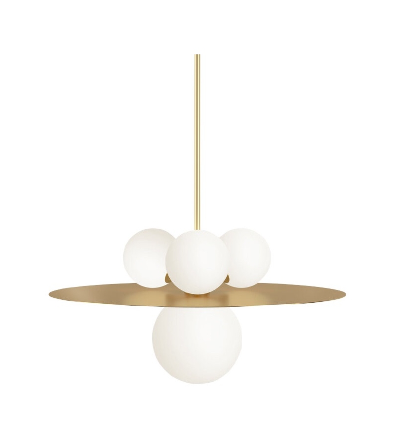 Plate and Spheres Atelier Areti Lampada a Sospensione