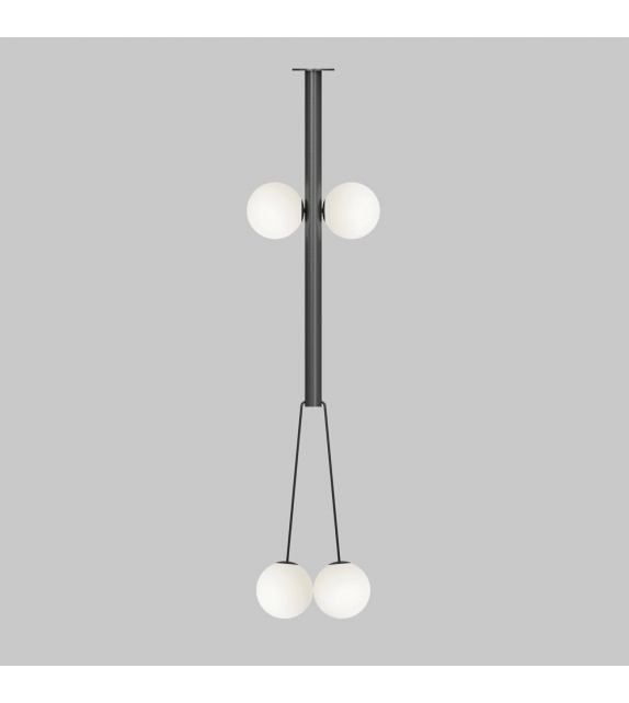 Thick Tube and Globes Atelier Areti Suspension