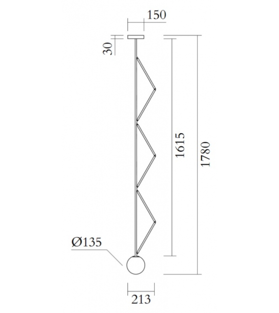 Side Triangle Atelier Areti Suspension