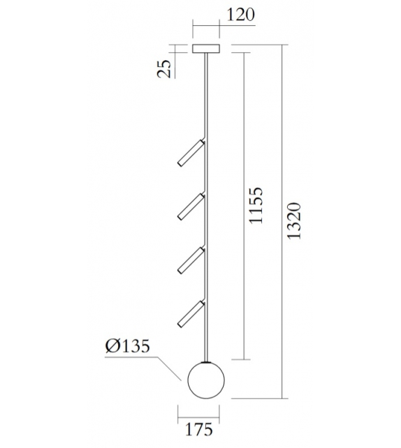 Arrow Atelier Areti Pendant Lamp