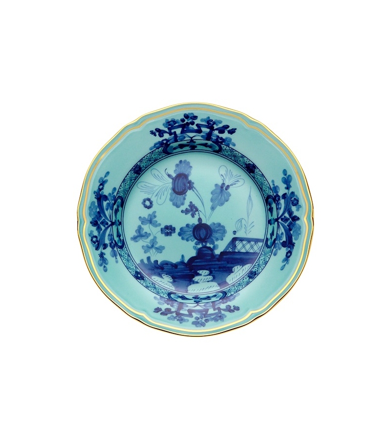 Piatto Pane Oriente Italiano Iris Ginori 1735