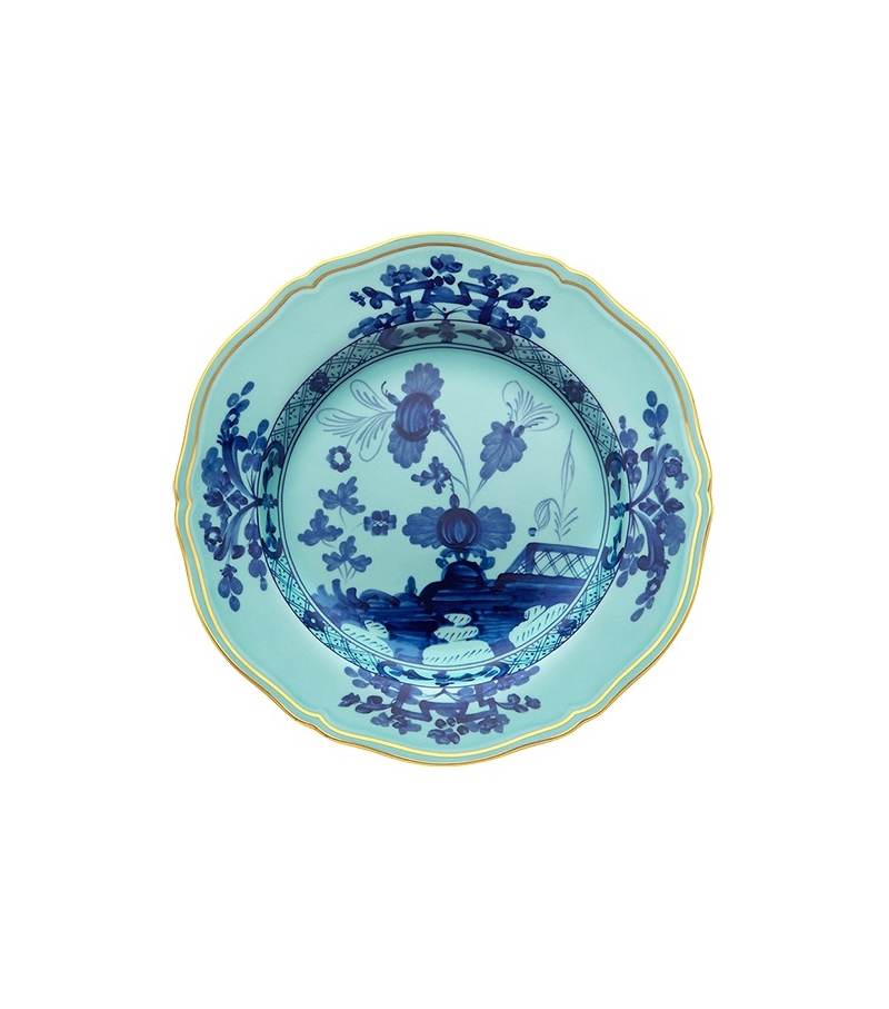 Piatto Oriente Italiano Iris Ginori 1735 Assiette