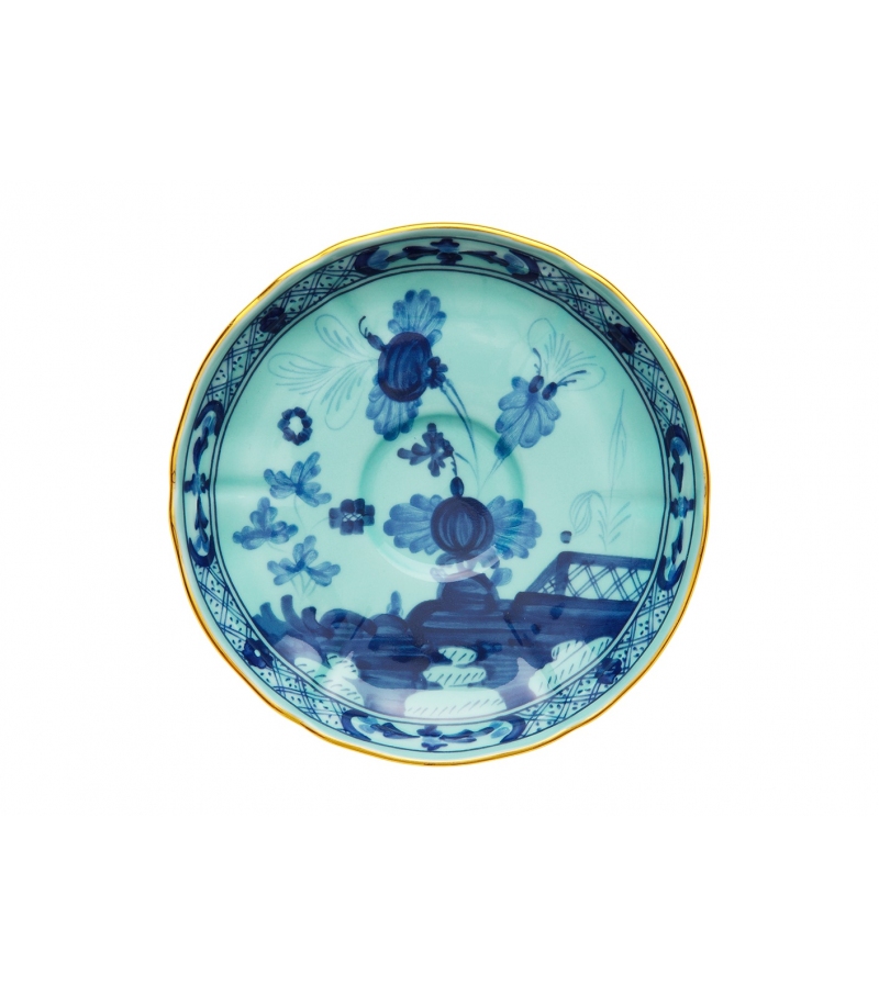 Piatto Tè Oriente Italiano Iris Ginori 1735