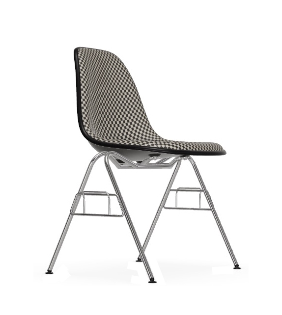 Eames Plastic Side Chair DSS-N Chaise Rembourrée Vitra
