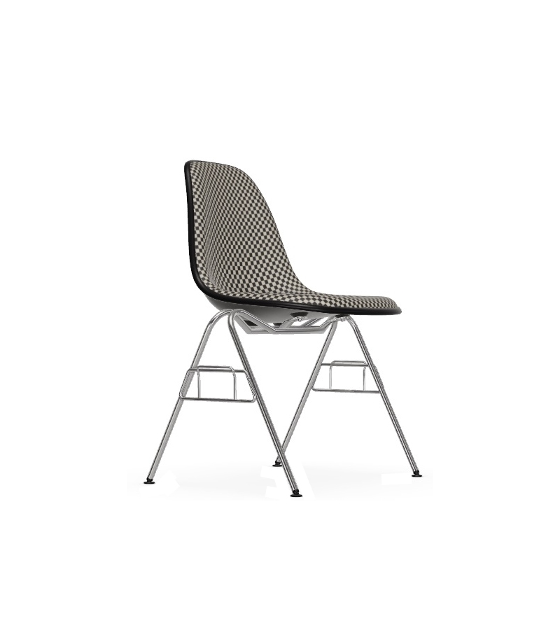 Eames Plastic Side Chair DSS-N Chaise Rembourrée Vitra