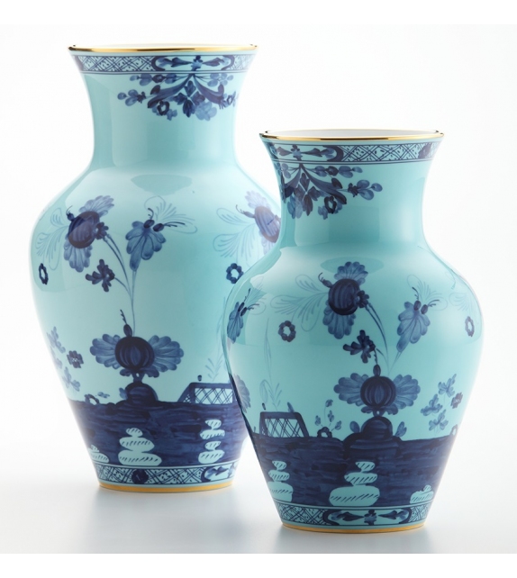 Ming Oriente Italiano Iris Ginori 1735 Vaso