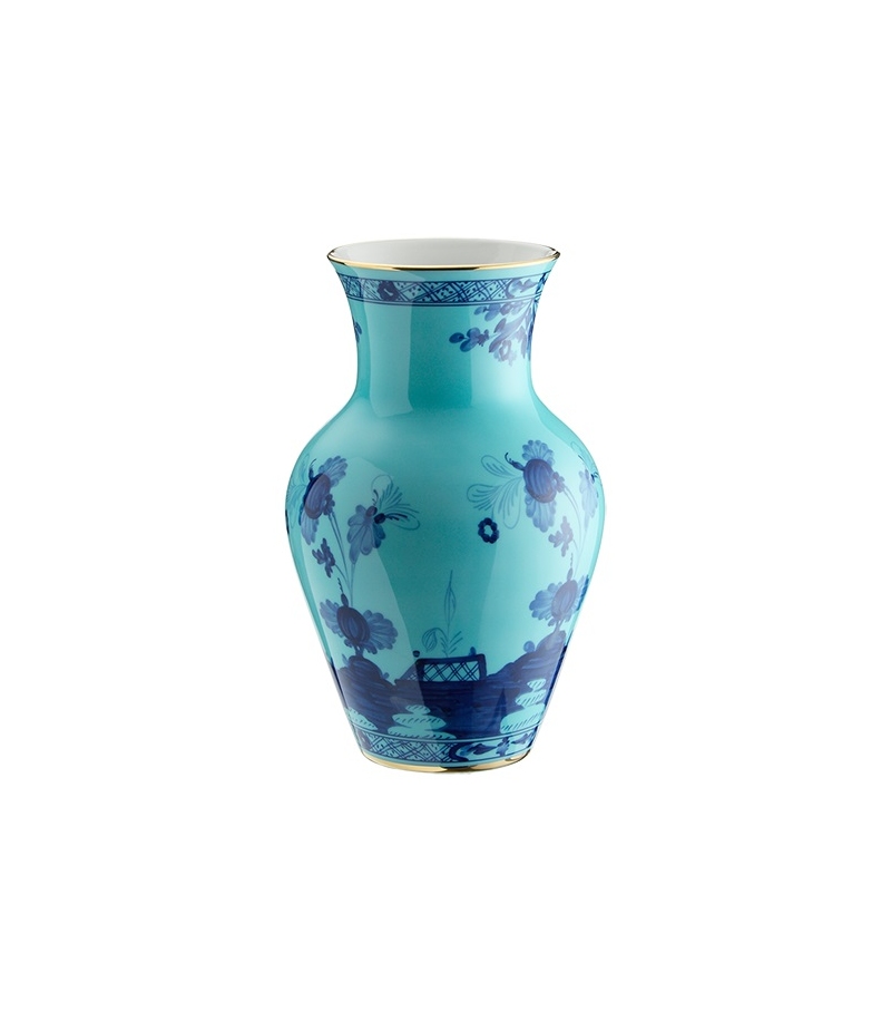Ming Oriente Italiano Iris Ginori 1735 Vaso