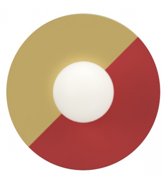Disc and Sphere semi-colour Atelier Areti Wall Lamp