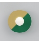 Disc and Sphere semi-colour Atelier Areti Wall Lamp
