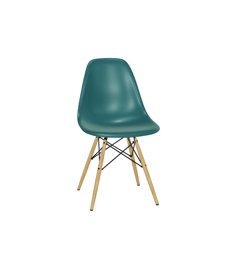 Listo para entregar - Eames Plastic Side Chair DSW Vitra Silla