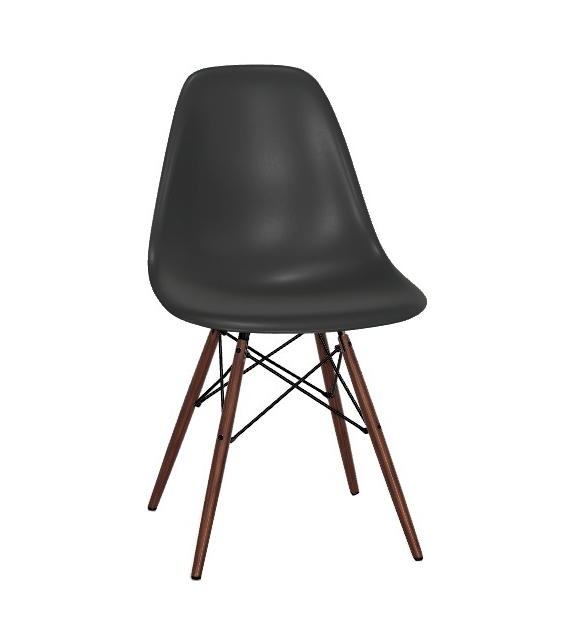 Prêt pour l'expédition - Eames Plastic Side Chair DSW Vitra Chaise