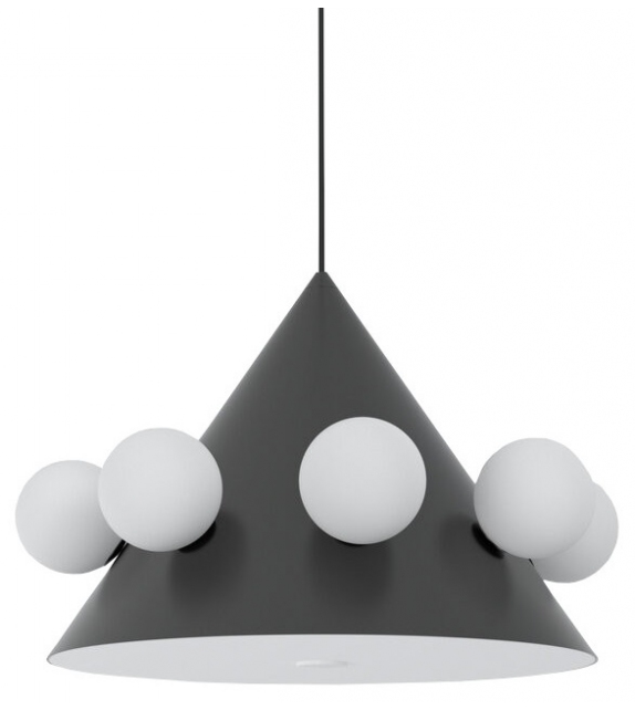 Large Cone with Globes Atelier Areti Suspension