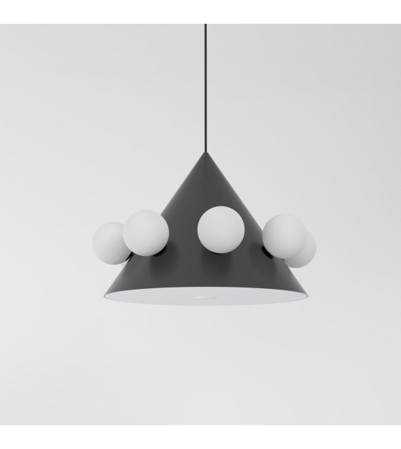 Large Cone with Globes Atelier Areti Hängeleuchte