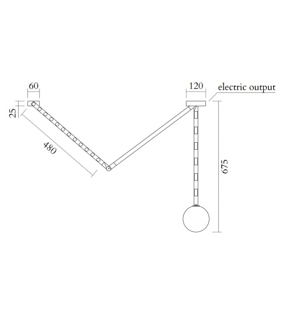 Linetype Atelier Areti Lampada da Soffitto