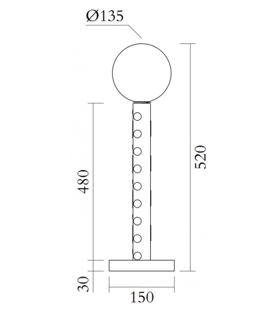 Linetype Atelier Areti Lampe de Table