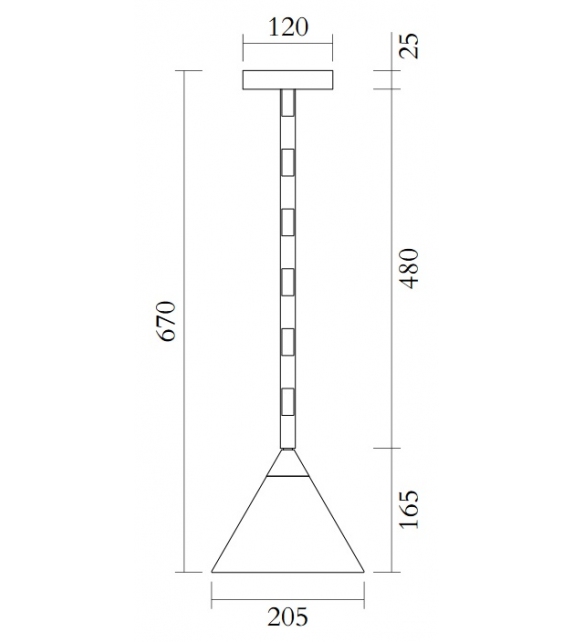 Linetype Cone Atelier Areti Pendelleuchte