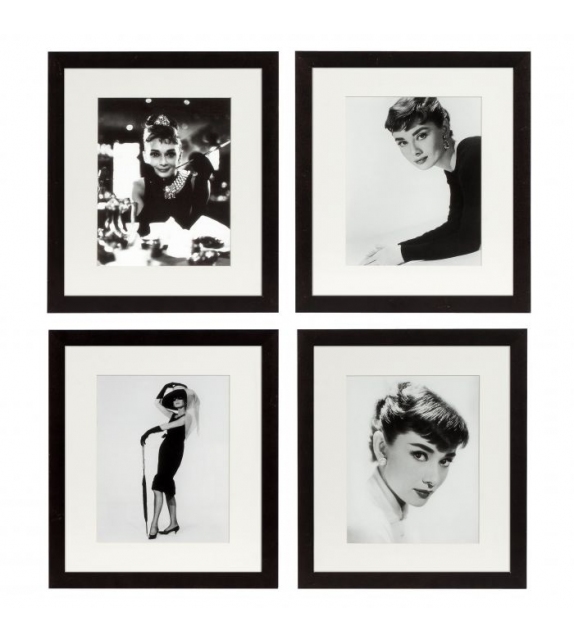 Prints Audrey Hepburn set of 4 Eichholtz Stampa
