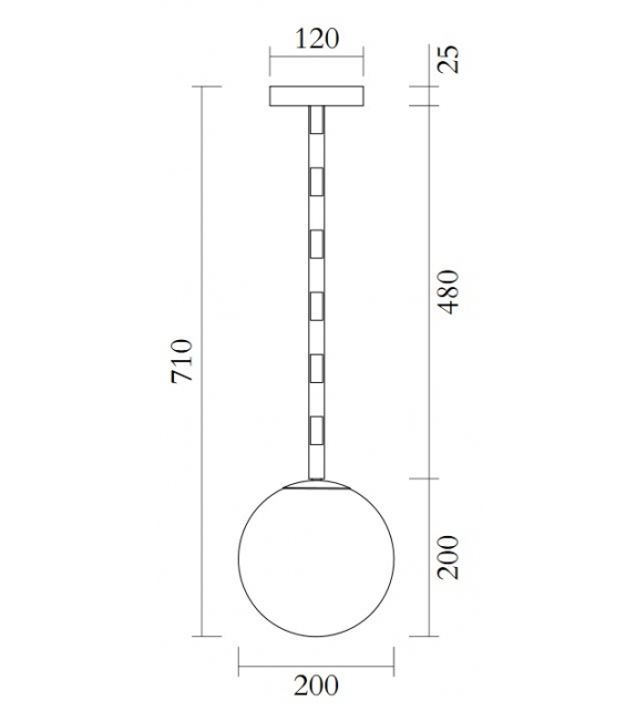 Linetype Globe Atelier Areti Suspension