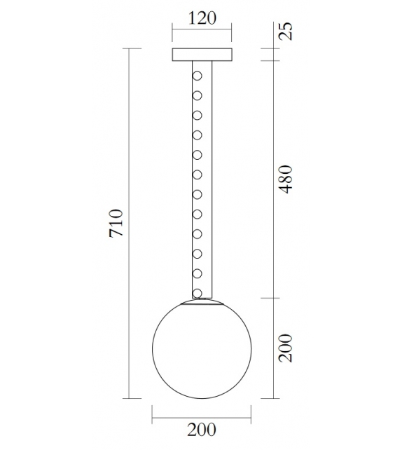 Linetype Globe Atelier Areti Pendelleuchte