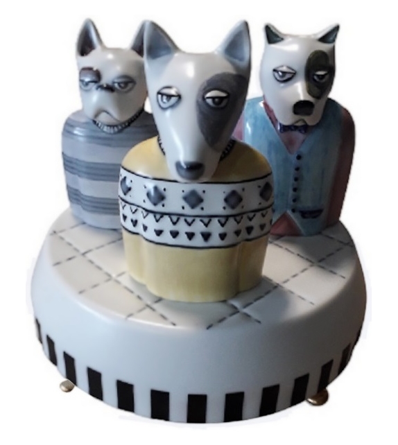 Ready for shipping - I Molossi Bosa Clock