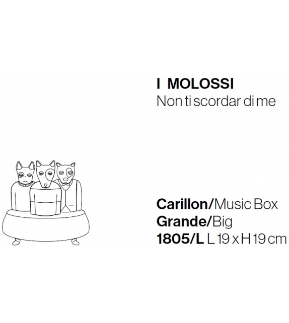 Listo para entregar - I Molossi Bosa Reloj