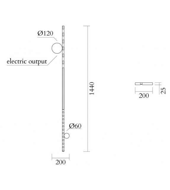 Linetype Atelier Areti Lampada da Parete