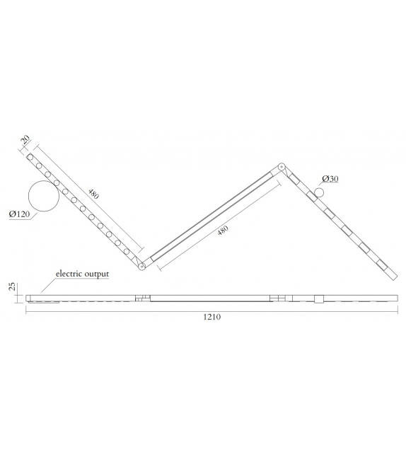 Linetype Atelier Areti Wall Lamp