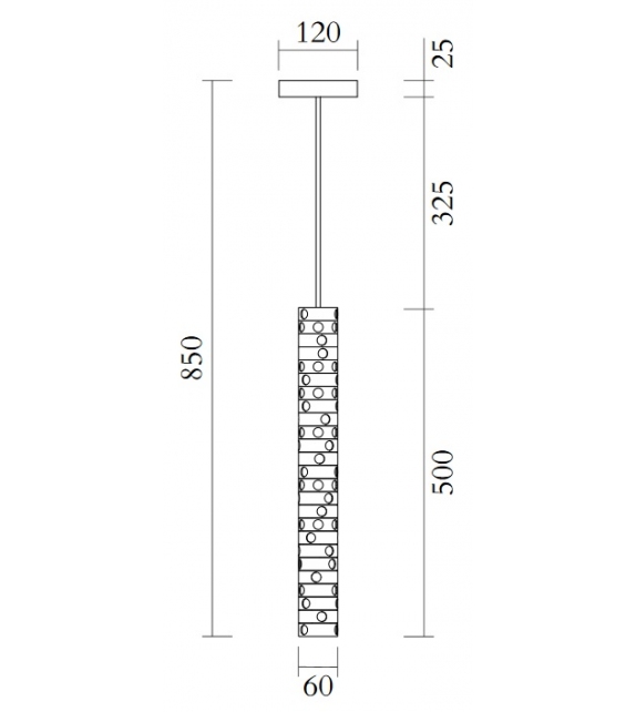 Discs Stacks Atelier Areti Pendelleuchte
