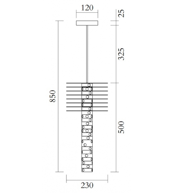 Discs Stacks Atelier Areti Pendelleuchte
