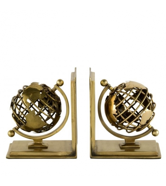 Bookend Globe set of 2 Eichholtz Ornement