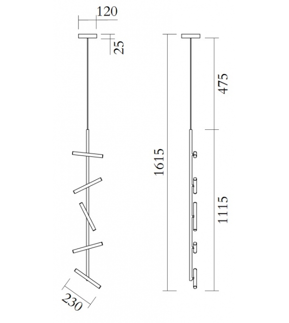 Sticks Atelier Areti Pendant Lamp