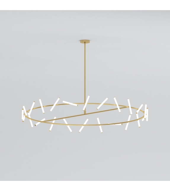 Sticks Round Atelier Areti Lampadario a Sospensione