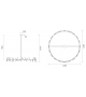 Sticks Round Atelier Areti Lampadario a Sospensione