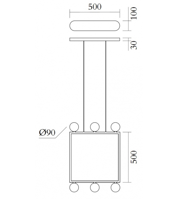 Square Atelier Areti Suspension