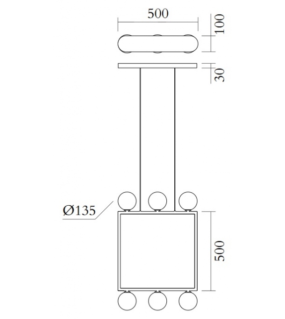 Square Atelier Areti Pendant Lamp
