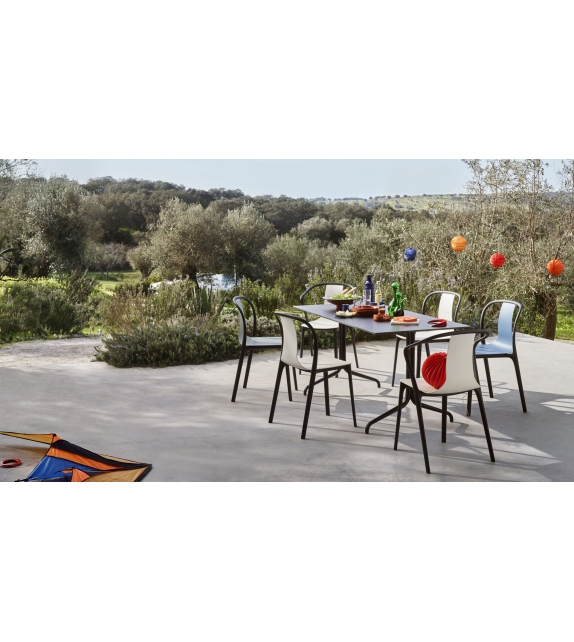 Belleville Chair Plastic Silla Vitra