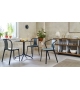 Belleville Chair Plastic Sedia Vitra
