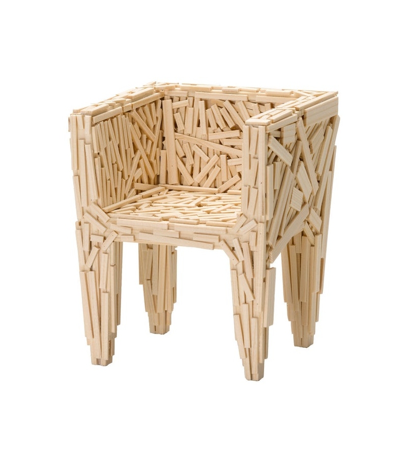 Prêt pour l'expédition - Favela Pinus Edra Fauteuil