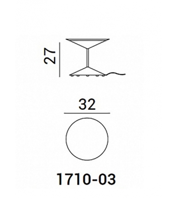 Narciso Penta Lampe de Table