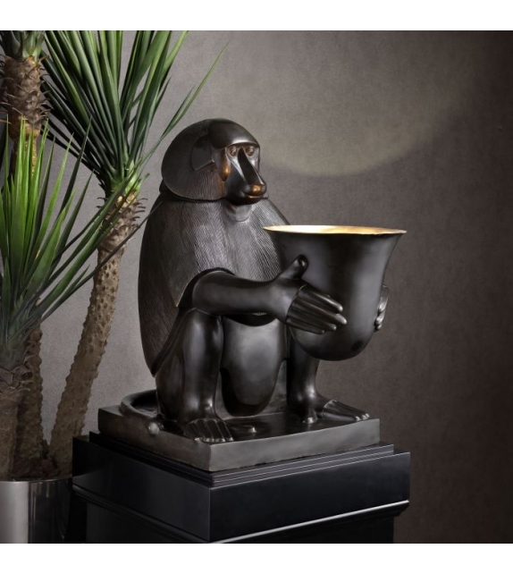Art Deco Monkey Eichholtz Lampada da Tavolo