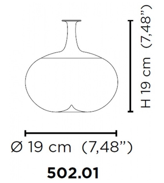 Prêt pour l'expédition - Bolle 502.01 Venini Vase