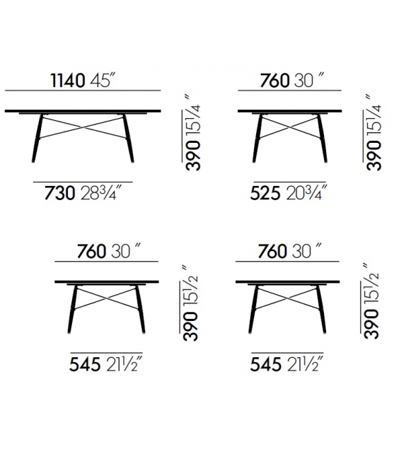 Eames Coffee Table Vitra Mesita