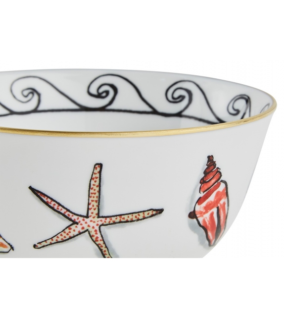 Coppetta Riso Il Viaggio di Nettuno White Ginori 1735