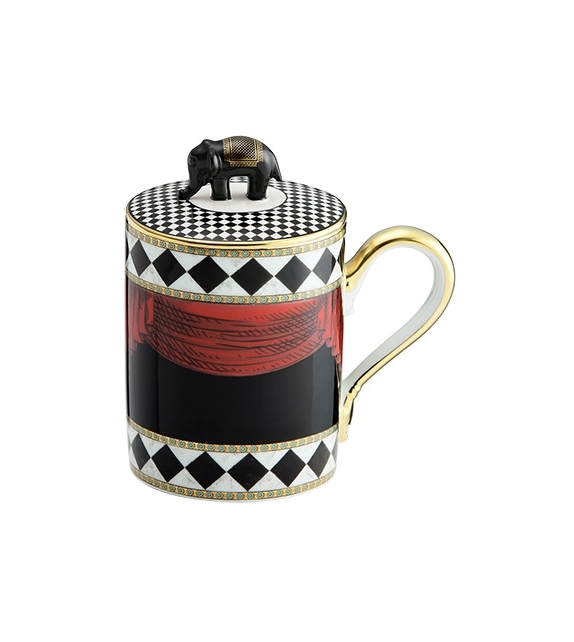 Tazza Totem Elefante Ginori 1735 Taza