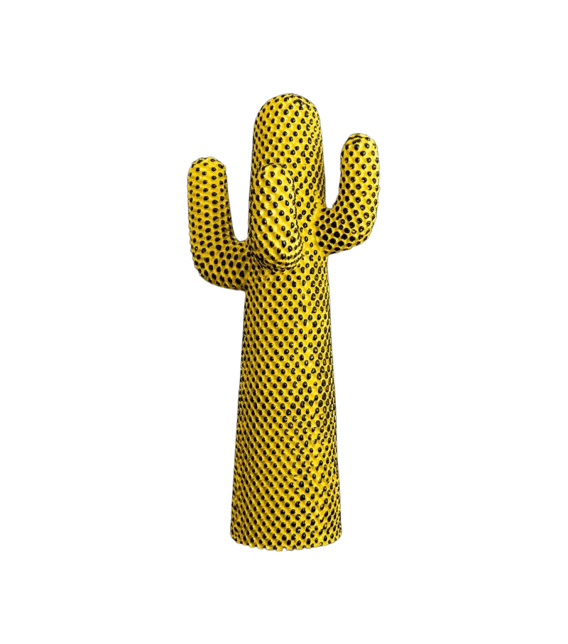 Versandfertig Andy's Yellow Cactus Gufram Kleiderbügel Limited