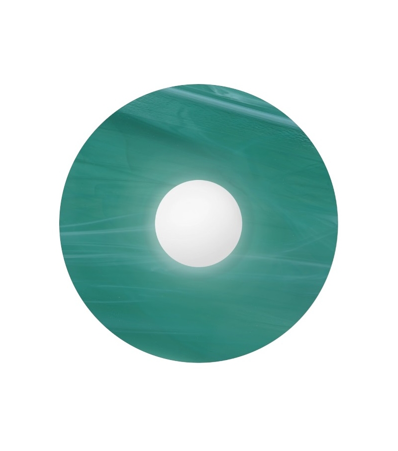 Disc and Sphere Glass Atelier Areti Applique