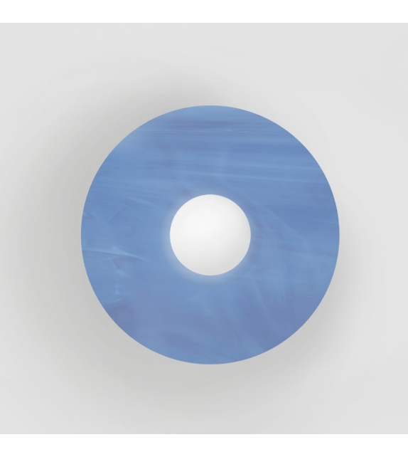 Disc and Sphere Glass Atelier Areti Wandleuchte